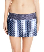 PRANA Women Sakti Swim Skirt Indigo Santorini Small - £31.48 GBP