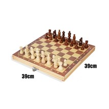 en Folding Large d Magnetic Chess 39-39cm Set Pieces Interior Travel d Party Gam - £110.44 GBP