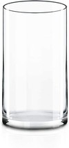 Cys Excel Cylinder Clear Glass Vase (H:12" D:6") | Multiple Size Choices Glass - $39.99