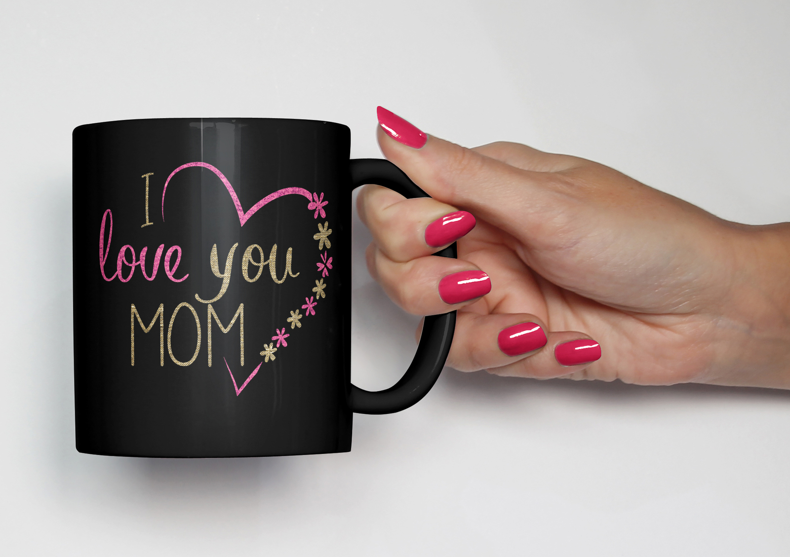 Mothers Day Gift - I Love You Mom Mug, Mothers Day Mug, Mom Gift, Birthday Mugs