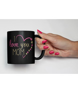 Mothers Day Gift - I Love You Mom Mug, Mothers Day Mug, Mom Gift, Birthday Mugs - £12.78 GBP