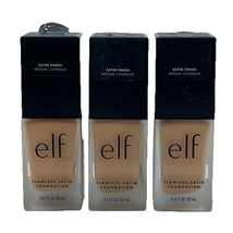 ELF Flawless Satin Foundation 210 Bisque Medium Coverage .68 oz. New Lot... - €19,14 EUR