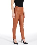 Leather Pants Women&#39;s Pant Women High Leggings Waist Pu Trousers Skinny ... - $176.43 CAD