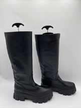 Circus NY by Sam Edelman Dollie Pull-on Boots Black Size 7.5 - £40.96 GBP