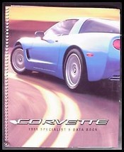 1999 Chevy Corvette Specialist&#39;s Dealer Data Details Book, Spiral Bound, GM 99 - £16.23 GBP