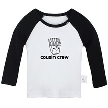 Cousin Crew Funny T shirts Newborn Baby T-shirts Infant Graphic Tees Kids Tops - £8.28 GBP+