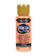 DecoArt, Coral Cloud, Americana Acrylic Paint, 2 oz - $5.06