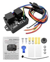 Digital Thermatic Fan Switch Kit 12V and 24V Replace DC-0444 Adjustable - $81.16