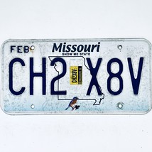 2015 United States Missouri Bluebird Passenger License Plate CH2X8V - €12,11 EUR