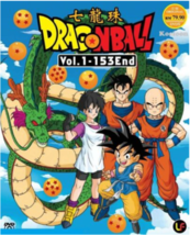 DVD Anime DRAGON BALL Complete Series (1-153 End) English Subtitle All Region - £28.69 GBP