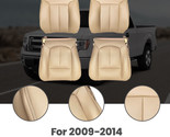 Driver Passenger Leather Seat Cover for Ford F150 Lariat 2009-2010-2011-... - £73.95 GBP