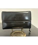 Kate Spade Smooth Black Leather Full Zip Wallet - $39.25 CAD
