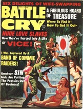 Battle CRY-APR 1968-COMMIE RAIDERS-WW II-BONDAGE-PULP THRILLS-CHEESECAKE - £135.66 GBP