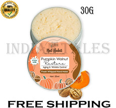 Nat Habit Pumpkin Walnut Hand Cream Fresh Whipped Hand Malai -30ml - £17.29 GBP