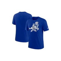 Dallas Cowboys NFL Nike Rewind Logo Tri-Blend Tee Royal Size S, M - £23.35 GBP