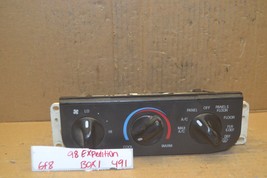 97-04 Ford Expedition Ac Heater Temp Climate PANSNPLGT Control 491-6f8 bx1 - $24.99