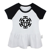 Anime One Piece Trafalgar Law Newborn Baby Dress Toddler Infant Cotton Clothes - £10.28 GBP