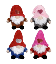 Gnome Stuffed Animal Mini Dog Toy Plush Valentines Love Emergency Responders - £15.20 GBP