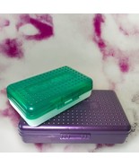 Spacemaker Pencil Box Vintage 90’s Set/2 Large/Standard Metallic Purple/... - $20.55 CAD