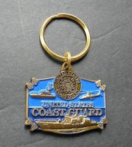 Coast Guard Uscg Enamel Key Ring Key Chain Keyring Keychain 1.75 Inches - £6.74 GBP