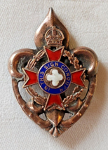 VTG British Royal Army Chaplin&#39;s Dept. Maltese &quot;In This Sign Conquer&quot; Pin        - £22.74 GBP