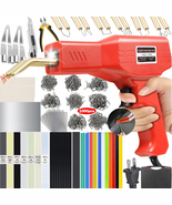 Plastic Welder 220W Welding Kit Repair 1000PCS Hot Stapler Rods Solderin... - $62.99 CAD