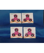 FIDGET HAND SPINNERS  Set of 4  PINK  High Quality Low Noise BRAND NEW I... - £3.36 GBP