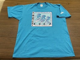 VTG 1992 Bloomsday Race (Spokane, WA) Men’s Blue T-Shirt - Nike - JERZEE... - £13.09 GBP