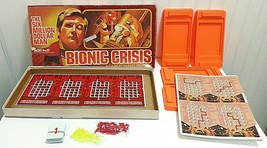 The Six Million Dollar Man Bionic Crisis Board Game 1976 Unpunched New Parker Br - £22.80 GBP