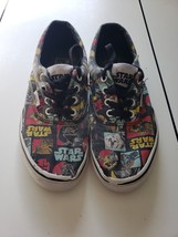Vans Off The Wall Youth Size 3 StarWars Lace-Up Casual Skate Shoes - £12.50 GBP