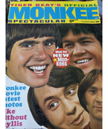 MONKEES Vintage Tiger Beat&#39;s Official Monkee Spectacular #16 Very Good - $376.14 MXN