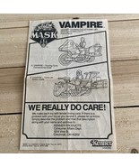 Vintage Kenner 1985 M.A.S.K. MASK Vampire  Instruction Manual Insert - $23.72 CAD