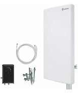 ANTOP Flat Panel Outdoor/Indoor HDTV Antenna with Smart Boost System - £64.13 GBP