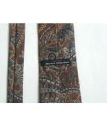 Vintage Handmade Italian Silk Paisley Tie 3 1/2&quot; Wide x 58 1/4&quot; Long - $15.99