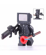 TV Man (TV People) Skibidi Toilet Lego Compatible Minifigure Brick Toys ... - $56.08 MXN