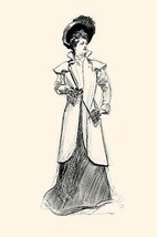 Lady with Binoculars by Charles Dana Gibson - Art Print - £17.17 GBP+