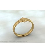 Beautiful Art Deco Designer Sterling Silver Women Band Ring For Women - $85.06 CAD