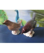 GOEBEL / BING &amp; GRONDHAL CERAMIC BIRDS FIGURINES 2 1/4 X 2 1/2&quot; - $955.51 MXN