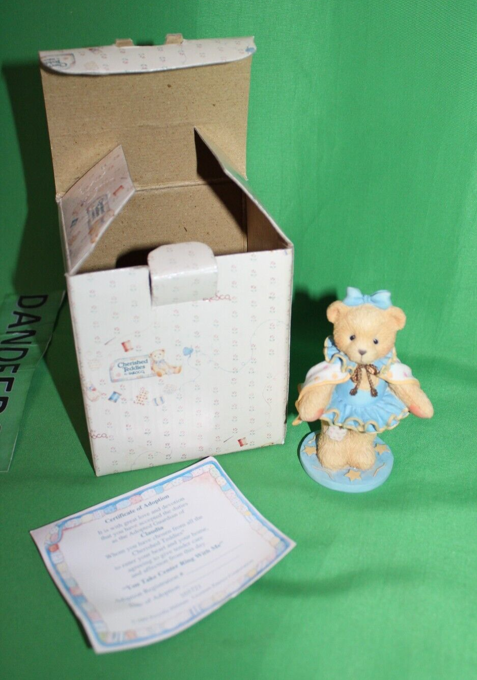 Cherished Teddies Claudia You take Center Ring With Me 1995 529/708 Figurine - $19.79