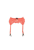 Agent Provocateur Womens Garter Belt Contrast Color Detail Lacy Pink Size Ap 3 - £75.85 GBP