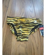 TYR Size 28 Yellow And Black Men&#39;s Swimsuit-Brand New-SHIPS N 24 HOURS - £47.23 GBP
