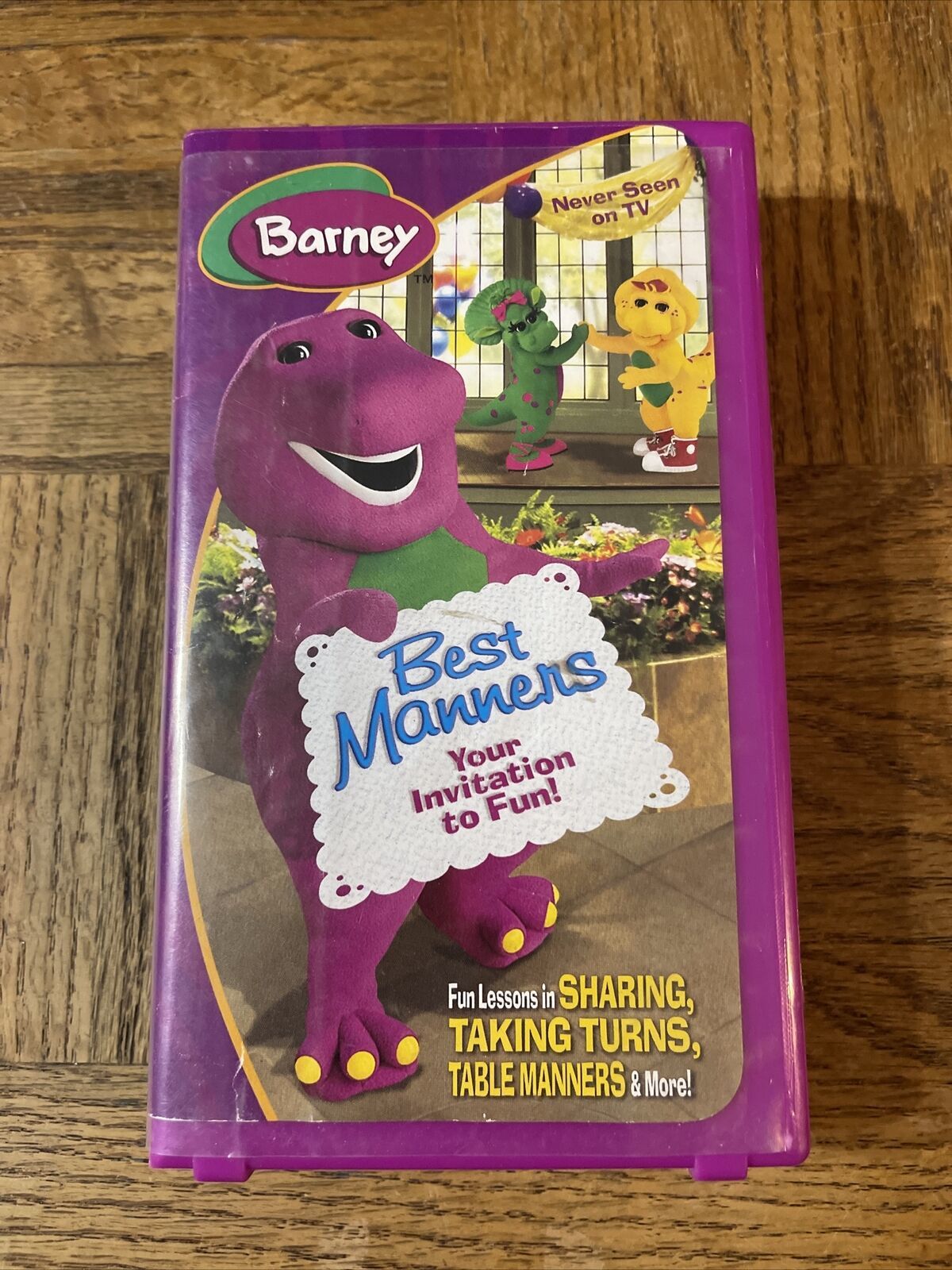 Barney Best Manners VHS - VHS Tapes