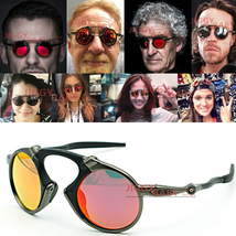 Top X-Metal Madman Sunglasses Sports Polarized Riding Iridium Ruby Red M... - $48.99