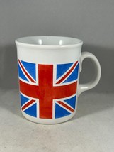Retro Vintage Great Britain Union Jack Flag Print Coffee Mug, Made in En... - $14.25