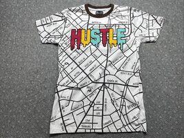 One Color Nation Hustle Street Map T-Shirt Men's Size M Urbanwear Hip Ho... - $9.89