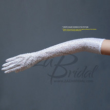 Fabulous Stretch Light Weighted Long Nylon Gloves 12BL - £14.32 GBP