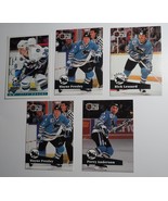 San Jose Sharks 5 pc Hockey Card Collection - Wayne Presley Jeff Odgers ... - $14.50