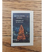 Vintage Bethlehem PA (Penna) Christmas City Tree Stamp/Seal - €4,28 EUR
