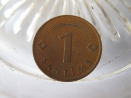 (FC-312) 1997 Latvia: 1 Santims - £0.79 GBP