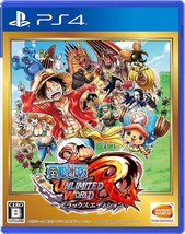 PS4 Japan ONE PIECE Unlimited World R Deluxe Edition PlayStation 4 Game Japanese - $55.57